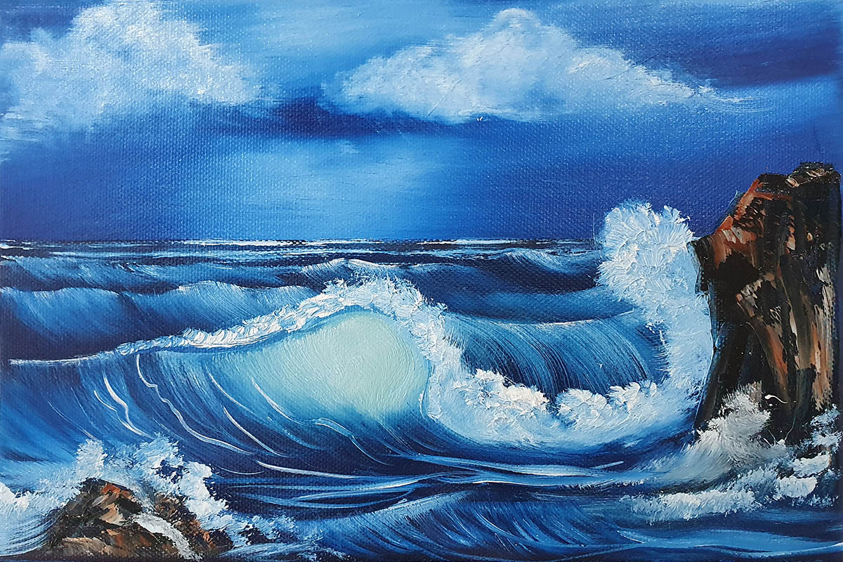 Bob Ross Lessons landscape painting